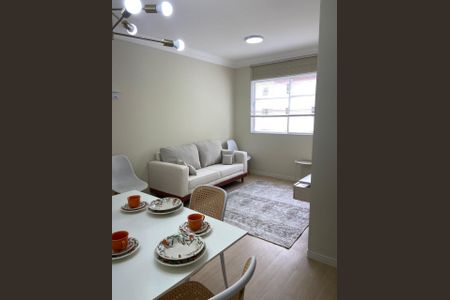 Sala de apartamento à venda com 2 quartos, 59m² em Jardim Santo André, Santo André