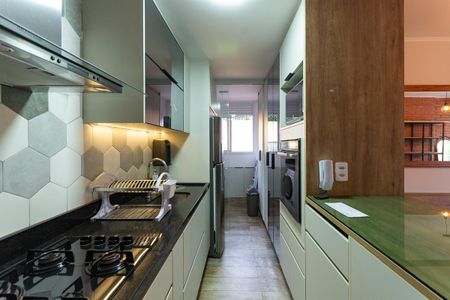 Apartamento para alugar com 64m², 2 quartos e 2 vagas Apartamento para alugar com 64m², 2 quartos e 2 vagasCozinha Americana