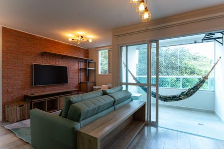 Sala de apartamento para alugar com 2 quartos, 64m² em Vila Romana, São Paulo