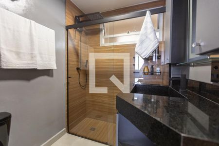 Cozinha de kitnet/studio para alugar com 1 quarto, 48m² em Botafogo, Campinas