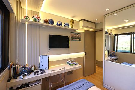 Apartamento à venda com 124m², 3 quartos e 2 vagasQuarto 3