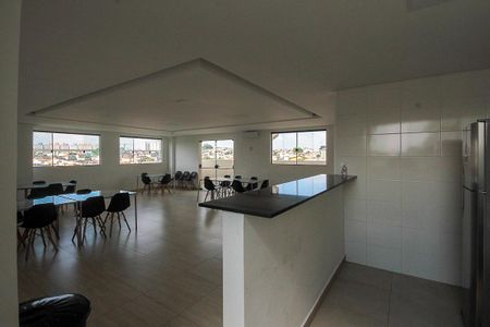 Apartamento para alugar com 44m², 2 quartos e 1 vagaÁrea comum - Salão de festas