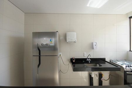 Apartamento para alugar com 44m², 2 quartos e 1 vagaCozinha do Salão de festa