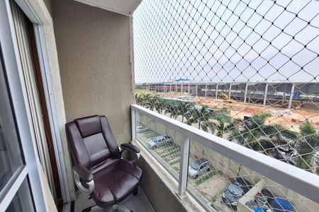 Varanda de apartamento para alugar com 2 quartos, 45m² em Parque Sarapuí, Duque de Caxias