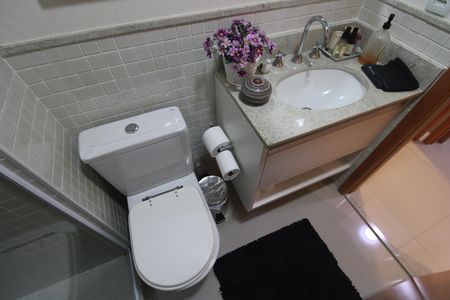 Apartamento à venda com 112m², 3 quartos e 2 vagasBanheiro social