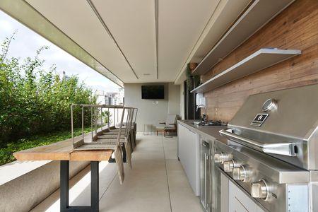 Apartamento para alugar com 69m², 1 quarto e 1 vaga Apartamento para alugar com 69m², 1 quarto e 1 vagaÁrea comum - espaço Gourmet