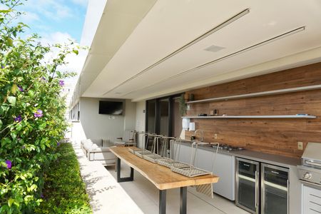 Apartamento para alugar com 69m², 1 quarto e 1 vaga Apartamento para alugar com 69m², 1 quarto e 1 vagaÁrea comum - espaço Gourmet