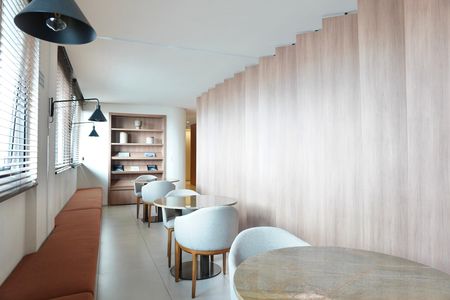 Apartamento para alugar com 69m², 1 quarto e 1 vaga Apartamento para alugar com 69m², 1 quarto e 1 vagaÁrea comum - Café