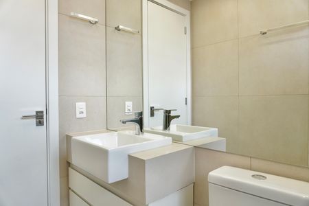 Apartamento para alugar com 69m², 1 quarto e 1 vaga Apartamento para alugar com 69m², 1 quarto e 1 vagaBanheiro Social