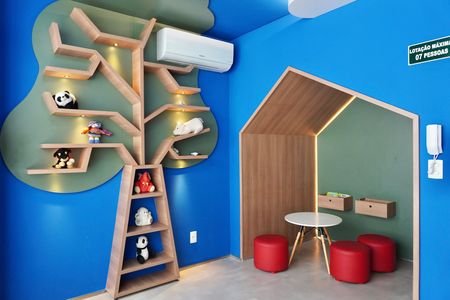 Apartamento para alugar com 69m², 1 quarto e 1 vaga Apartamento para alugar com 69m², 1 quarto e 1 vagaÁrea comum - Espaço Kids