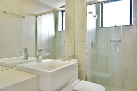 Apartamento para alugar com 69m², 1 quarto e 1 vaga Apartamento para alugar com 69m², 1 quarto e 1 vagaBanheiro Social