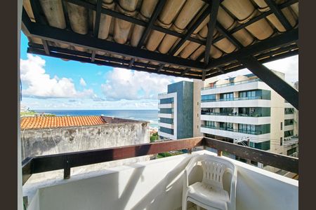 Varanda da Sala de apartamento para alugar com 2 quartos, 49m² em Rio Vermelho, Salvador