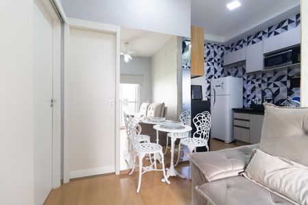 Sala de apartamento para alugar com 2 quartos, 40m² em Jardim Imperador (zona Sul), São Paulo