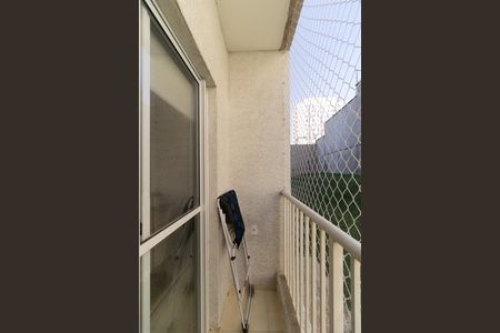 Varanda da Sala de apartamento para alugar com 2 quartos, 40m² em Jardim Imperador (zona Sul), São Paulo