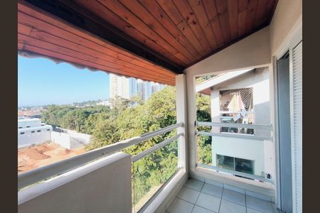 Varanda do quarto de casa para alugar com 2 quartos, 91m² em Jardim Bonfiglioli, Jundiaí