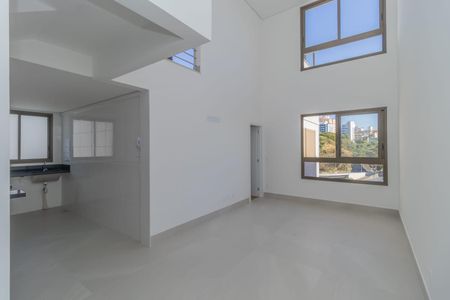 Sala  de apartamento à venda com 3 quartos, 154m² em Cidade Nova, Belo Horizonte