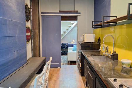Studio para alugar com 38m², 1 quarto e sem vaga Studio para alugar com 38m², 1 quarto e sem vagaCozinha