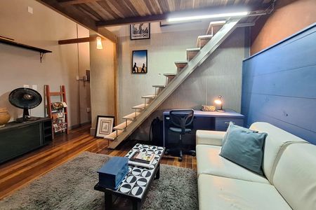 Studio para alugar com 38m², 1 quarto e sem vaga Studio para alugar com 38m², 1 quarto e sem vagaSala