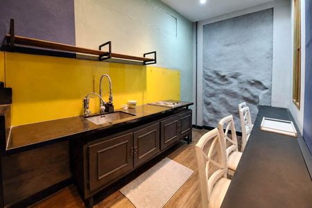 Studio para alugar com 38m², 1 quarto e sem vaga Studio para alugar com 38m², 1 quarto e sem vagaCozinha