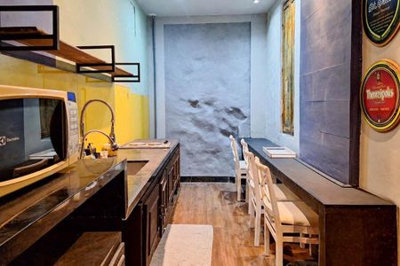 Studio para alugar com 38m², 1 quarto e sem vaga Studio para alugar com 38m², 1 quarto e sem vagaCozinha