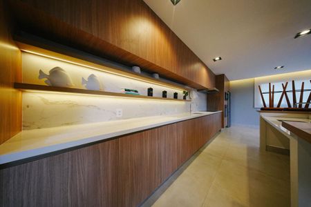 Apartamento para alugar com 29m², 1 quarto e sem vaga Apartamento para alugar com 29m², 1 quarto e sem vagaÁrea comum - Salão de festas