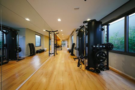 Apartamento para alugar com 29m², 1 quarto e sem vaga Apartamento para alugar com 29m², 1 quarto e sem vagaÁrea comum - Academia