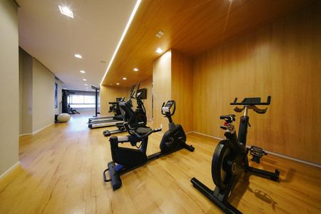 Apartamento para alugar com 29m², 1 quarto e sem vaga Apartamento para alugar com 29m², 1 quarto e sem vagaÁrea comum - Academia