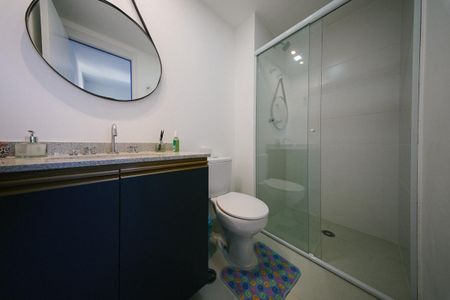 Apartamento para alugar com 29m², 1 quarto e sem vaga Apartamento para alugar com 29m², 1 quarto e sem vagaBanheiro da Suíte