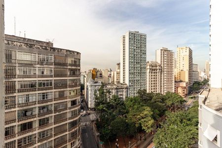 Vista do Studio de kitnet/studio para alugar com 1 quarto, 49m² em República, São Paulo