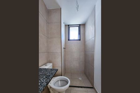 Banheiro  de kitnet/studio à venda com 1 quarto, 35m² em Santo Cristo, Rio de Janeiro