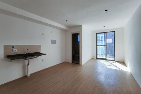 Sala - Quarto de kitnet/studio à venda com 1 quarto, 35m² em Santo Cristo, Rio de Janeiro
