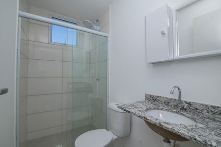 Apartamento para alugar com 59m², 2 quartos e 2 vagasBanheiro do Quarto 2 Suíte