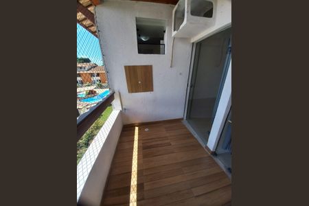 Varanda de kitnet/studio para alugar com 1 quarto, 35m² em Praia do Flamengo, Salvador
