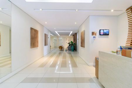 Apartamento para alugar com 58m², 1 quarto e 2 vagas Apartamento para alugar com 58m², 1 quarto e 2 vagasHall social
