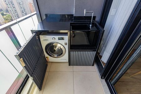 Apartamento para alugar com 58m², 1 quarto e 2 vagas Apartamento para alugar com 58m², 1 quarto e 2 vagasÁrea de Serviço