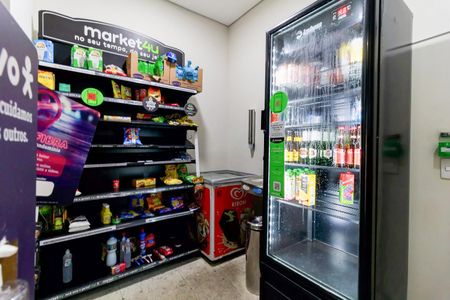 Apartamento para alugar com 58m², 1 quarto e 2 vagas Apartamento para alugar com 58m², 1 quarto e 2 vagasÁrea comum - Mini Mercado