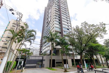 Apartamento para alugar com 58m², 1 quarto e 2 vagas Apartamento para alugar com 58m², 1 quarto e 2 vagasFachada
