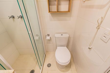 Apartamento para alugar com 58m², 1 quarto e 2 vagas Apartamento para alugar com 58m², 1 quarto e 2 vagasBanheiro da Suíte