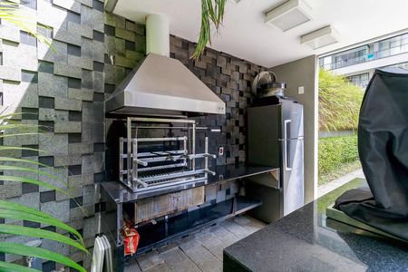 Apartamento para alugar com 58m², 1 quarto e 2 vagas Apartamento para alugar com 58m², 1 quarto e 2 vagasÁrea comum - Churrasqueira