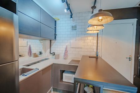 Studio à venda com 27m², 1 quarto e sem vaga Studio à venda com 27m², 1 quarto e sem vagaCozinha
