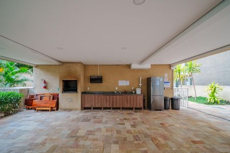 Studio à venda com 27m², 1 quarto e sem vaga Studio à venda com 27m², 1 quarto e sem vagaÁrea comum - Churrasqueira
