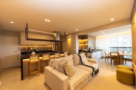Apartamento para alugar com 123m², 3 quartos e 2 vagas Apartamento para alugar com 123m², 3 quartos e 2 vagasSala_Cozinha