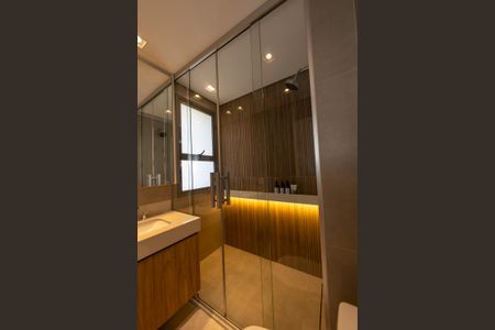 Apartamento para alugar com 123m², 3 quartos e 2 vagas Apartamento para alugar com 123m², 3 quartos e 2 vagasBanheiro da Suite 2