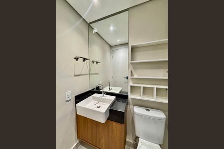 Studio para alugar com 24m², 1 quarto e sem vaga Studio para alugar com 24m², 1 quarto e sem vagaStudio Banheiro