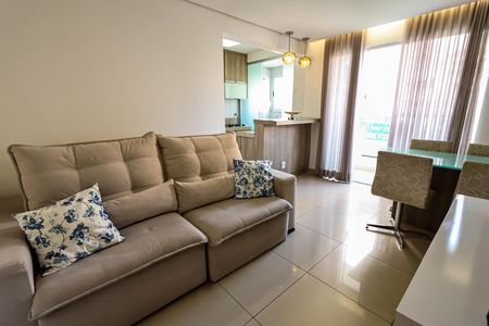 sala de apartamento para alugar com 2 quartos, 64m² em Buritis, Belo Horizonte