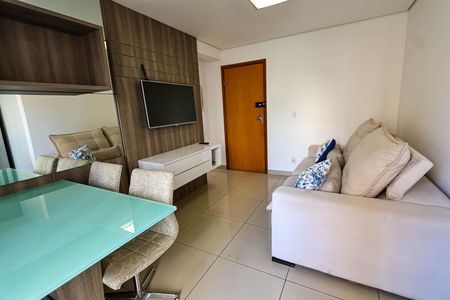 Sala de apartamento para alugar com 2 quartos, 64m² em Buritis, Belo Horizonte