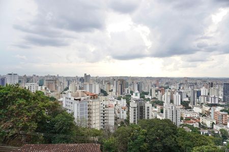 Vista da sala de apartamento à venda com 2 quartos, 66m² em São Lucas, Belo Horizonte