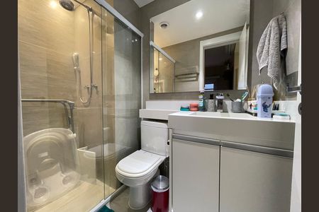 Apartamento à venda com 66m², 2 quartos e 1 vaga Apartamento à venda com 66m², 2 quartos e 1 vagaBanheiro da Suíte