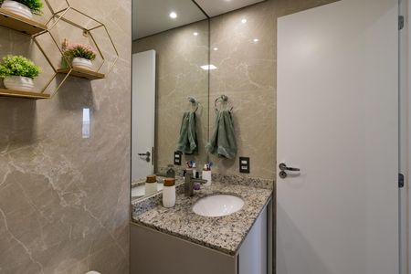 Apartamento à venda com 67m², 2 quartos e 2 vagas Apartamento à venda com 67m², 2 quartos e 2 vagasBanheiro