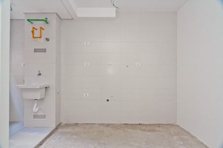 Apartamento à venda com 39m², 2 quartos e sem vaga Apartamento à venda com 39m², 2 quartos e sem vagaCozinha e Área de Serviço